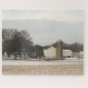 Winter Farm Photo Puzzle