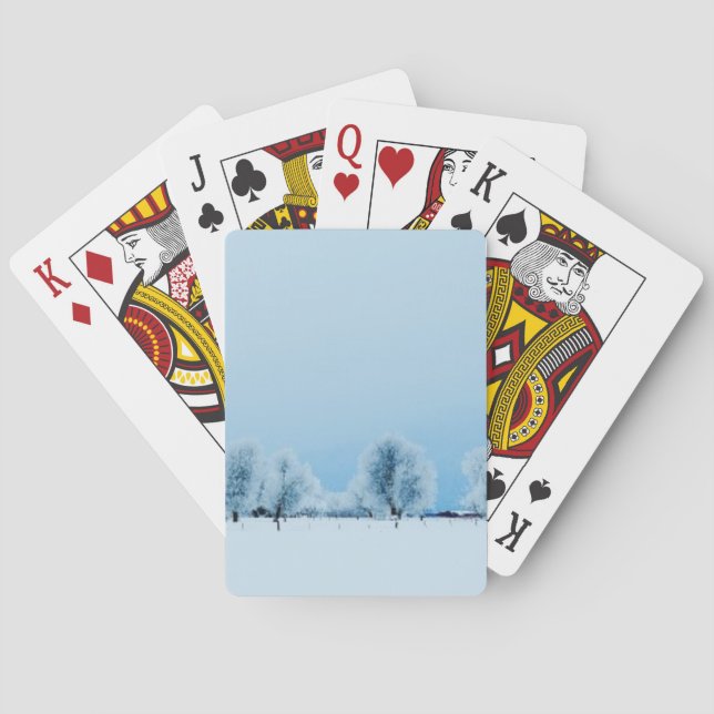 Winter Farm Poker Cards (Back)