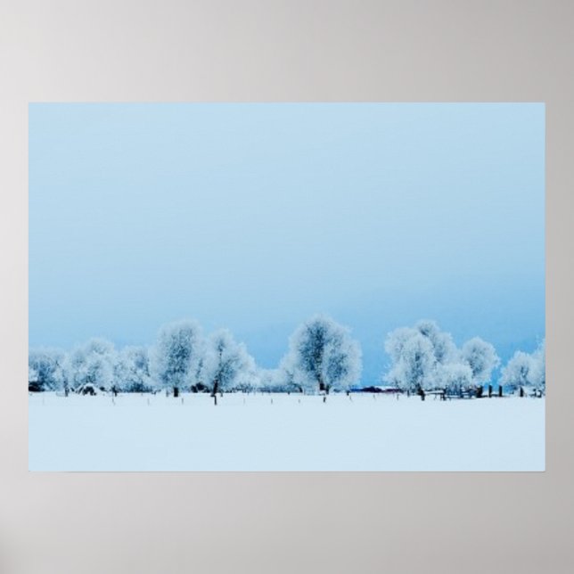 Winter Farm Poster (Front)