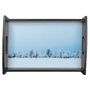 Winter Farm Serving Tray