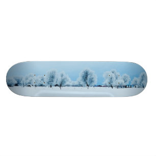 Winter Farm Skateboard Deck