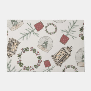 Winter Farmhouse Doormat