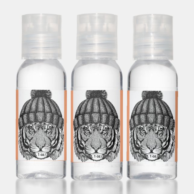 Winter Fashion Ready Tiger Hand Sanitizer (Set)