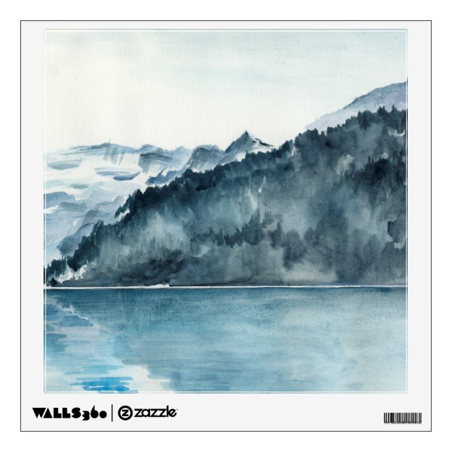 Winter Fjords Wall Decal (Front)