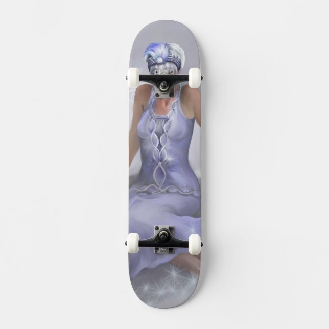 Winter Flame Skateboard Deck (Front)