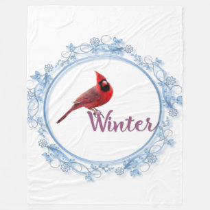 Winter fleece blanket