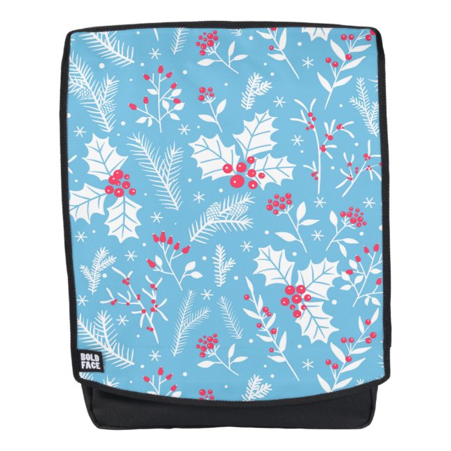 Winter flora 2 backpack (Front)