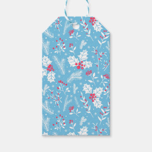 Winter flora 2 gift tags