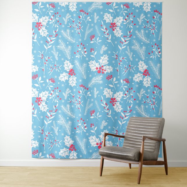 Winter flora 2 tapestry (In Situ)