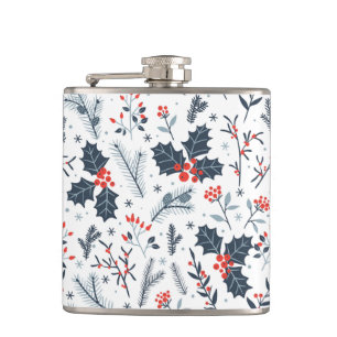 Winter flora flask