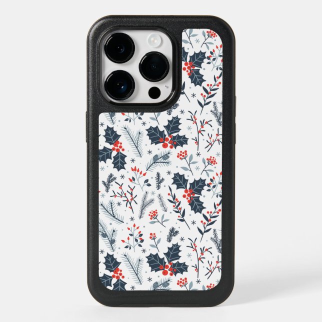 Winter flora otterbox iPhone case (Back)