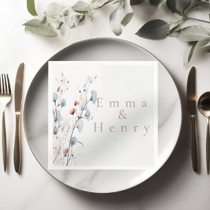  Winter floral  Napkins