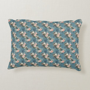 Winter Florals Accent Pillow