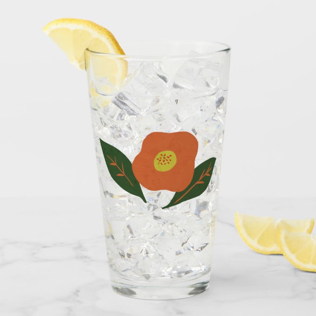 Winter Flower Glass (Front Ice)