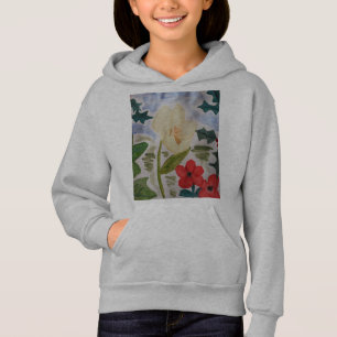 Winter Flowers& Holly Hoodie