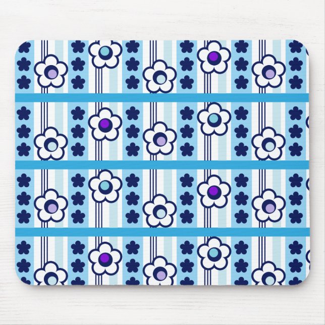 Winter Flowers Mouse Pad (Front)