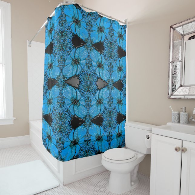 Winter Flowers...... Shower Curtain (In Situ)