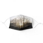 Winter Fog Morning Sunrise Nature Photography Adult Cloth Face Mask