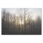 Winter Fog Sunrise Nature Photography Tissue Paper