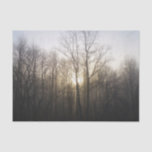 Winter Fog Sunrise Nature Photography Tissue Paper