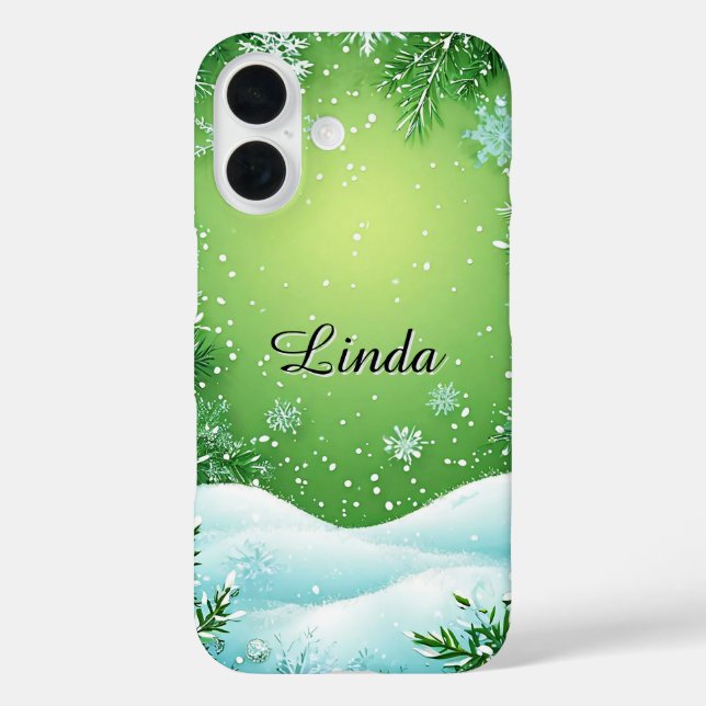 Winter Foliage Surrounding the Scene Case-Mate iPhone Case (Back)