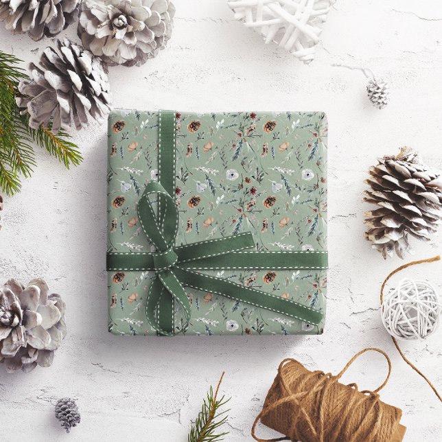 Winter Foliage Wrapping Paper (Creator Uploaded)