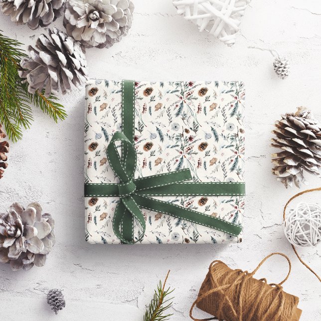 Winter Foliage Wrapping Paper (Creator Uploaded)