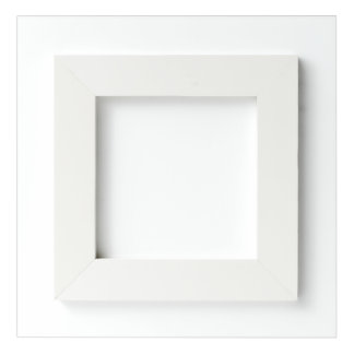 Winter forest acrylic print