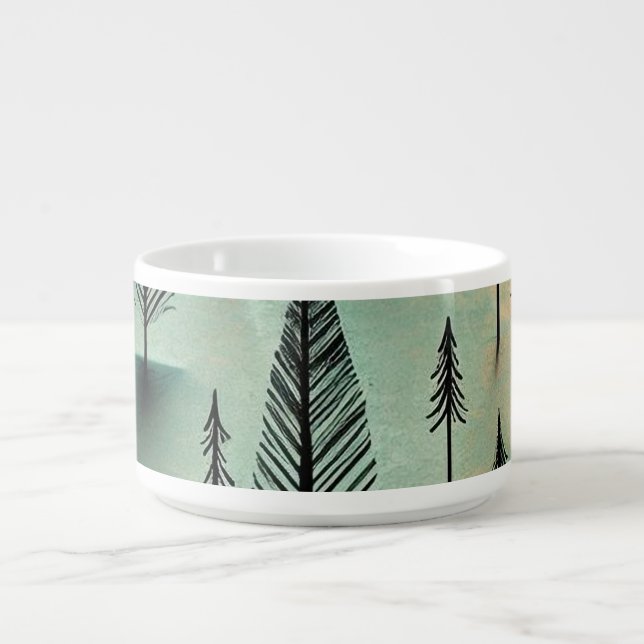 Winter forest bowl (Center)