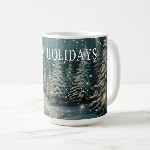 Winter Forest  Coffee Mug