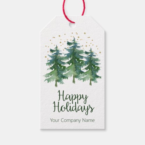 Winter Forest Company Gift Tags