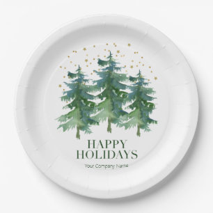 Winter Forest Company Paper Plates