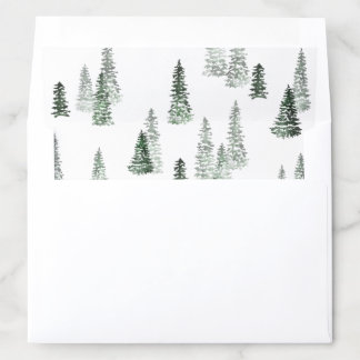 Winter Forest Envelope Liner