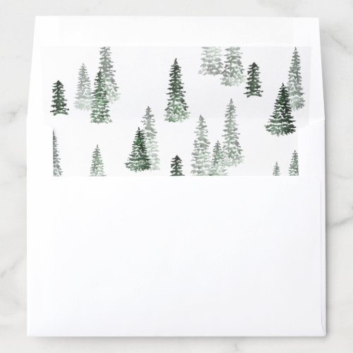 Winter Forest Envelope Liner