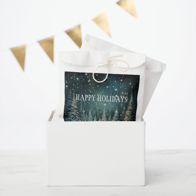 Winter Forest  Favor Bag (Party)