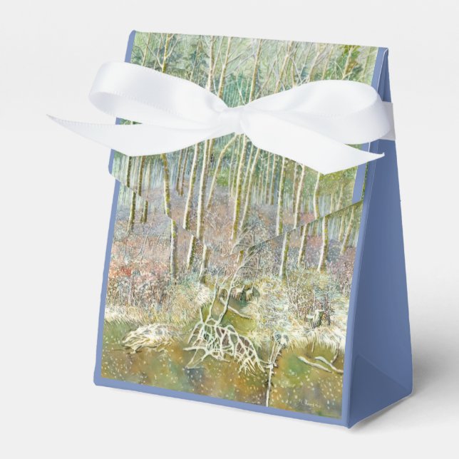 winter forest favor boxes (Front Side)