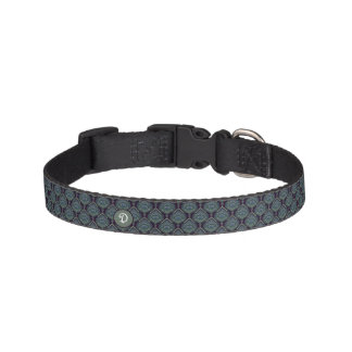 Winter Forest - Feathered Paisley Pet Collar