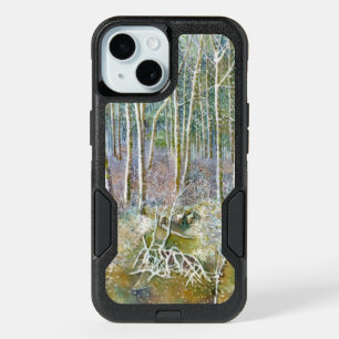 winter forest iPhone 15 case
