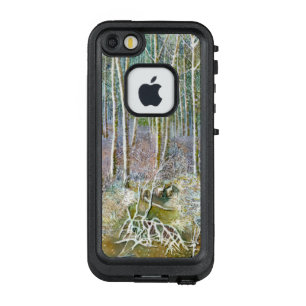 winter forest LifeProof FRĒ iPhone SE/5/5s case