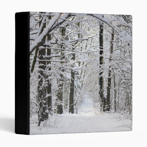 Winter Forest Path Binder