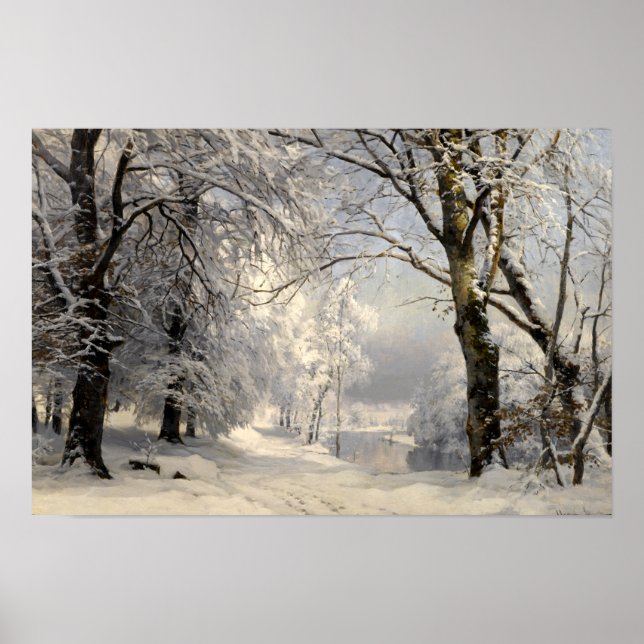 Winter Forest Poster (Front)