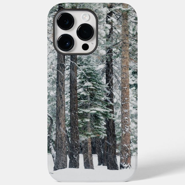 Winter Forest Snow Trees  Case-Mate iPhone Case (Back)