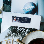 Winter Forest Snowman Christmas Return Address Label<br><div class="desc">Add a whimsical touch to your outgoing Christmas Cards this holiday season with Winter Forest Snowman Christmas Holiday Return Address Labels. Address label design features a cute snowman in a charming top hat and scarf standing in a winter forest scene with falling snow. Additional gift and holiday items available with...</div>