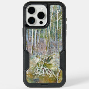 winter forest  Watercolor painting iPhone 15 Pro Max Case