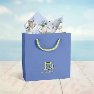 Winter Forest Watercolor Pattern Tissue Paper