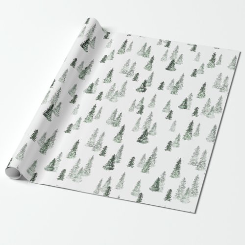 Winter Forest Wrapping Paper