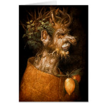 Winter Four Seasons Giuseppe Arcimboldo Blank