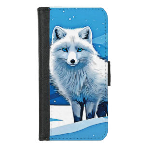 Winter Fox Art iPhone 8/7 Wallet Case