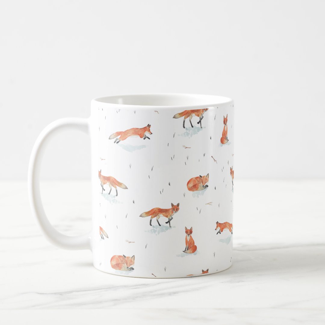 Winter Fox Coffee Mug | Zazzle