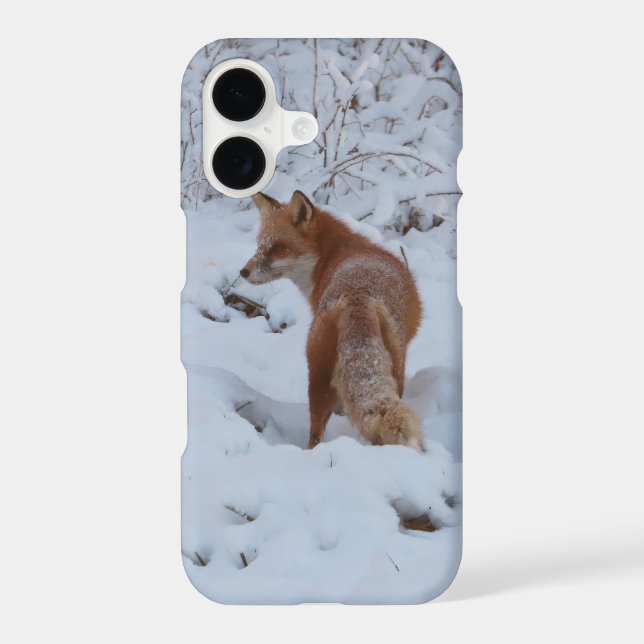 Winter Fox Iphone Case (Back)